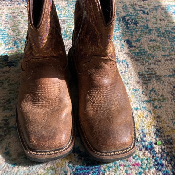 Boys Justin boots 11.5d - Picture 2 of 2